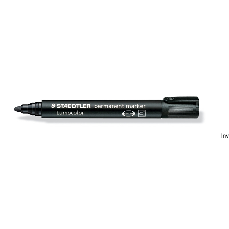 Marker Staedtler Lumocolor 352-9 czarny okrągły, wodoodporny, szybkoschnący, bezzapachowy, 2 mm