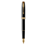 Pióro wieczne Parker Sonnet Black Lacquer GT M ze stalówką, giftbox