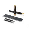Pióro wieczne Parker Sonnet Black Lacquer GT M ze stalówką, giftbox
