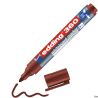 Edding Marker do tablic brązowy 1,5-3 mm okrągła końcówka 360/007/BR