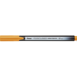 Cienkopis PENTEL Pointliner Colour pomarańczowy sunset z tuszem na bazie wody