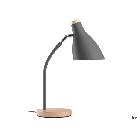 Lampka biurkowa Tracer Scandi szara 40W z regulacją kąta padania światła