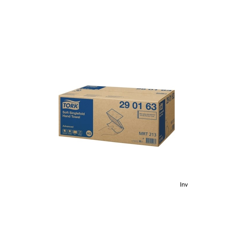 Ręcznik składny ZZ Tork biały 2 warstwy 3750, 15x250 mm, do miejsc o dużym i średnim natężeniu ruchu