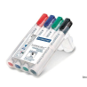 Marker suchościeralny STAEDTLER Lumocolor 351 WP4 4 sztuki w etui
