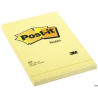Bloczek samoprzylepny Post-It 3M, 152x102 mm, 1x100 sztuk, żółty, 70 g/m²