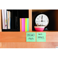 Karteczki samoprzylepne Post-it 38x51 mm, 12 bloczków po 100 sztuk, mix kolorów marzycielskich