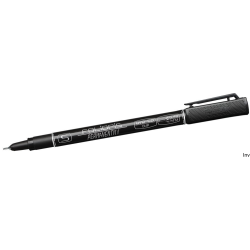 Foliopis permanentny Rystor FB-25 czarny 2.5mm wodoodporny do pisania na różnych powierzchniach