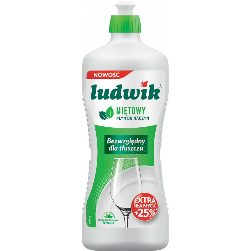 Płyn do naczyń LUDWIK, mięta, 900g