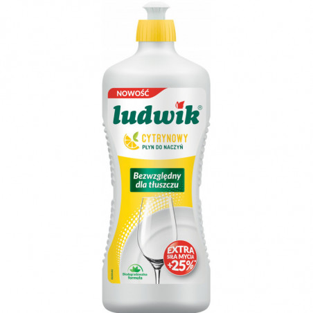 Płyn do naczyń LUDWIK, cytryna, 900g