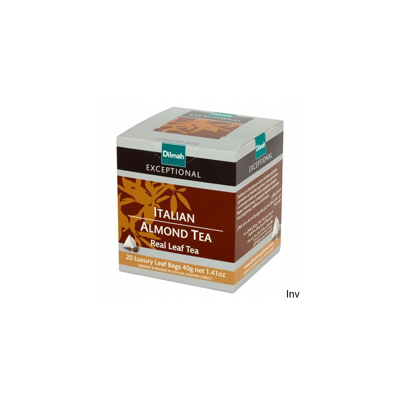 Herbata Dilmah Italian Almond 20 torebek czarna z aromatem migdałów