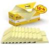 Karteczki samoprzylepne POST-IT (654CY-VP20), 76x76mm, 100 kart./bloczek, 16 + 4 bloczki GRATIS, kanarkowo żółte