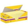Karteczki samoprzylepne POST-IT Super Sticky, 76x76mm, 90 kart./bloczek, 12 + 12 bloczków GRATIS, kanarkowo żółte