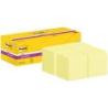 Karteczki samoprzylepne POST-IT Super Sticky, 76x76mm, 90 kart./bloczek, 12 + 12 bloczków GRATIS, kanarkowo żółte