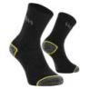 Skarpety bawełniano-poliestrowe VM FOOTWEAR, rozm. 39-42, 3 pary, czarno-szare