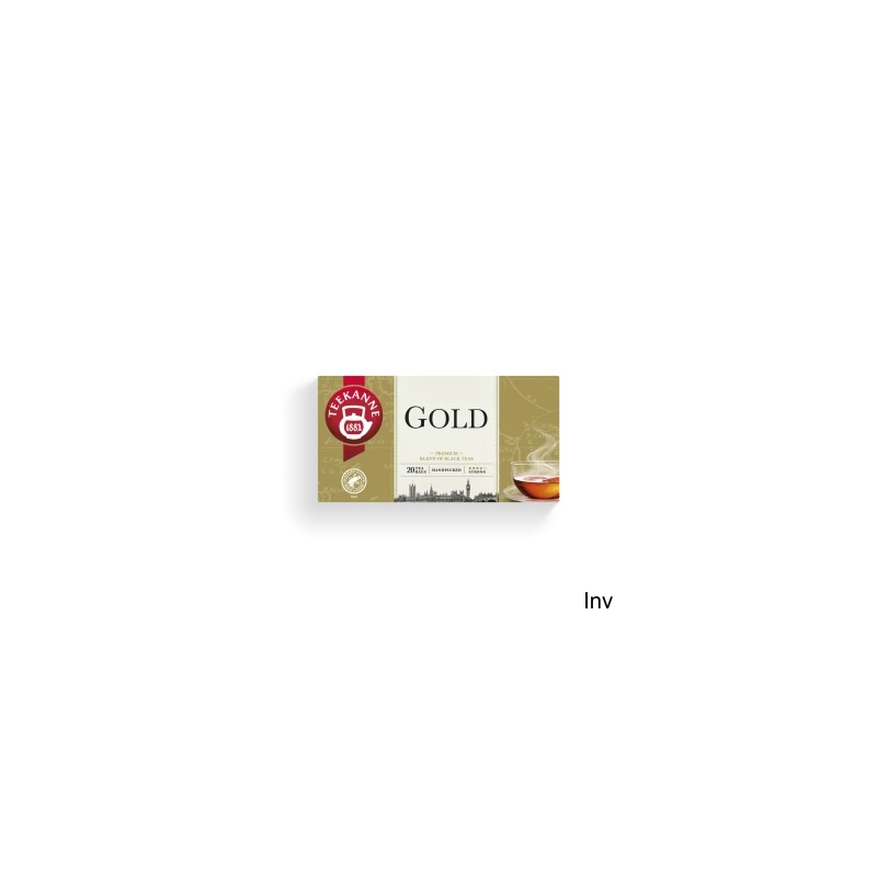 Herbata TEEKANNE Gold czarna 20 kopert