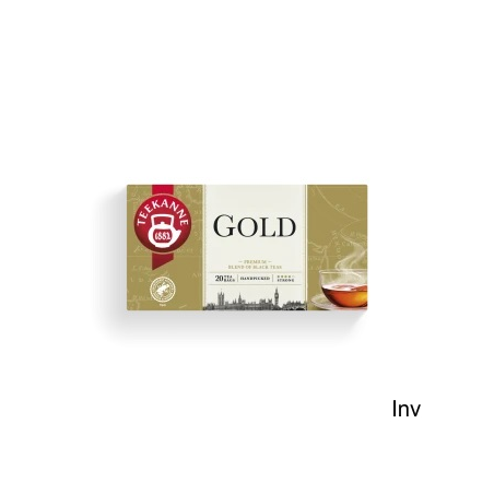Herbata TEEKANNE Gold czarna 20 kopert