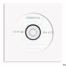 Płyta OMEGA DVD+R 4,7GB 16X...