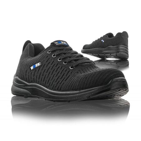 Półbuty ochronne VM FOOTWEAR Malaga 3125-S1, rozm. 48, czarne