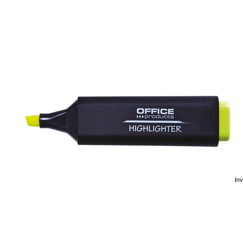 Zakreślacz fluorescencyjny Office Product 1-5mm żółty do papieru 250m
