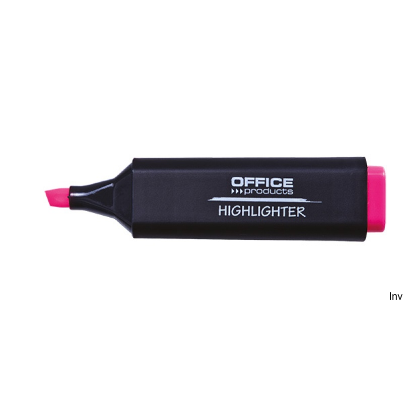 Zakreślacz fluorescencyjny różowy 1-5mm Office Product do papieru 250m