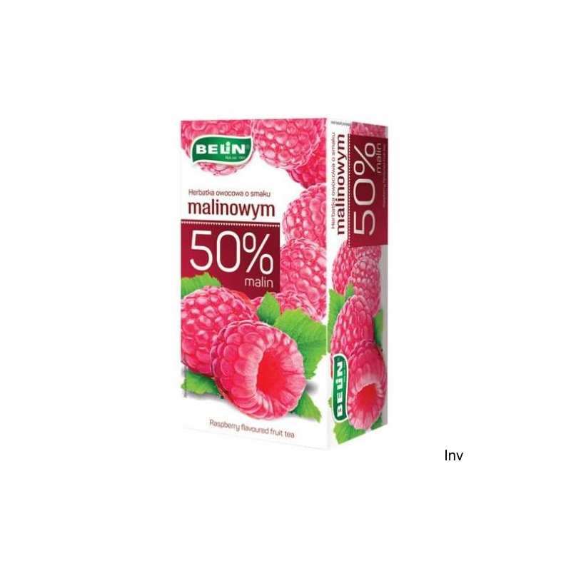Herbata owocowa BELIN malinowa 20 torebek
