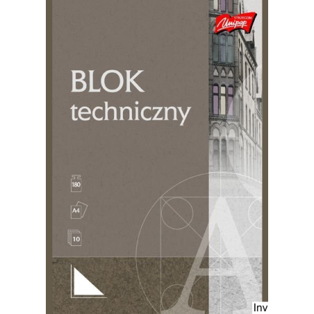 Blok rysunkowy A4 16 kartek kolor UNIPAP St.Majewski