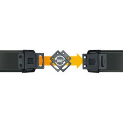 Listwa zasilająca BRENNENSTUHL PREMIUM-LINE, 6 gniazd, 3m, z wył., zaczep, czarna