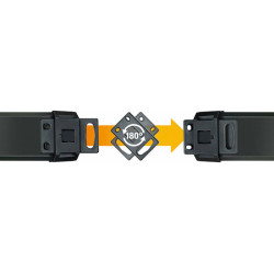 Listwa zasilająca BRENNENSTUHL PREMIUM-LINE, 6 gniazd, 3m, z wył., zaczep, czarno-szara