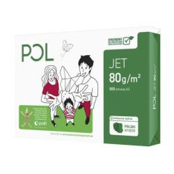 PAKIET Papier ksero POL JET, A3, klasa A, 166CIE, 80gsm, 500ark.