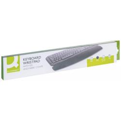 Podkładka pod nadgarstek Q-CONNECT, żelowa, ergonomiczna, czarna