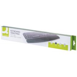 Podkładka pod nadgarstek Q-CONNECT, żelowa, ergonomiczna, czarna