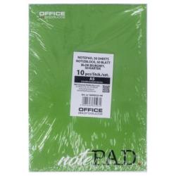 PAKIET Blok biurowy OFFICE PRODUCTS, A5, w kratkę, 50 kart., 60gsm