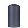 Świeca słupek DONAU HOME Standard Lakier, 60x115mm, czarny metaliczny mat