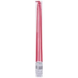 Świeca szpic DONAU HOME Standard Kolor, 22x230mm, 40 szt., czerwony