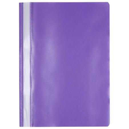 PAKIET Skoroszyt OFFICE PRODUCTS, PP, A4, miękki, 100/170mikr., fioletowy