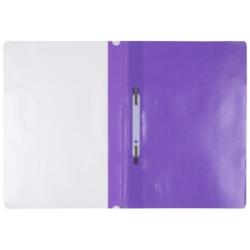 PAKIET Skoroszyt OFFICE PRODUCTS, PP, A4, miękki, 100/170mikr., fioletowy