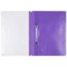 PAKIET Skoroszyt OFFICE PRODUCTS, PP, A4, miękki, 100/170mikr., fioletowy