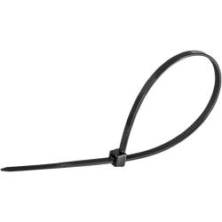 Opaski zaciskowe/trytytki DONAU TECH, 200x3,6mm, 100szt., temp. -40/80, czarne
