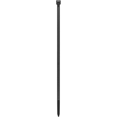 Opaski zaciskowe/trytytki DONAU TECH, 200x4,8mm, 100szt., temp. -40/80, czarne