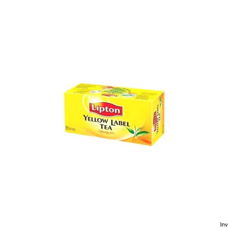 Herbata czarna Lipton Yellow Label 50 torebek po 2g