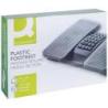 Podnóżek Q-CONNECT, 430x320mm, z oddzielnymi platformami na nogi, masażer, czarny