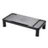 Podstawka pod monitor Q-CONNECT, 55,5x26,5cm, z regulacją wysokości, czarna