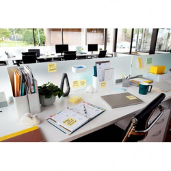 Karteczki samoprzylepne POST-IT Recycled Z-Notes (R330-1B), 76x76mm, 6x100 kart., żółte