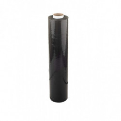 Folia stretch OFFICE PRODUCTS RĘCZNA, 3,0kg netto, szer. 500mm, gr. 23µm, czarna