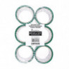 PAKIET Taśma pakowa OFFICE PRODUCTS, 48mm x 50y, 36mic, EAN na 1szt., zielona
