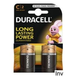 Bateria Basic C/LR14 K2 (2szt.) DURACELL 4520113