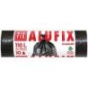 Worki na śmieci ALUFIX, LDPE, 110l, 10 szt., czarne