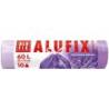 Worki na śmieci ALUFIX, lawendowe, HDPE, 60l, 10 szt., fioletowe