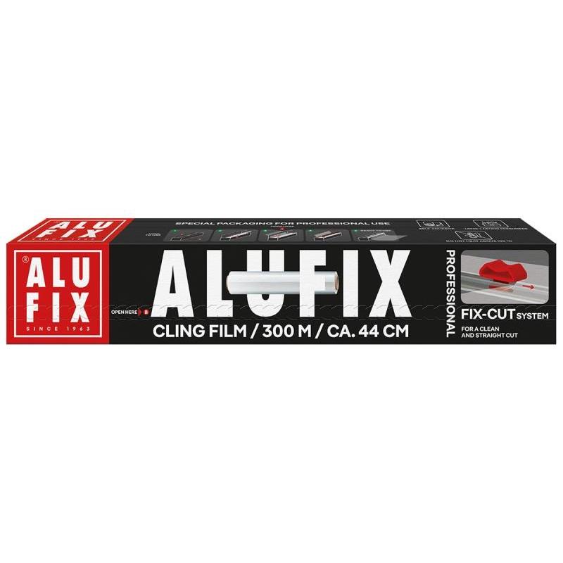 Folia spożywcza ALUFIX Fix-Cut, PVC, 44cmx300m