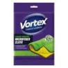 Ściereczka z mikrofibry VORTEX Shaggy Monster, zielono-żółta